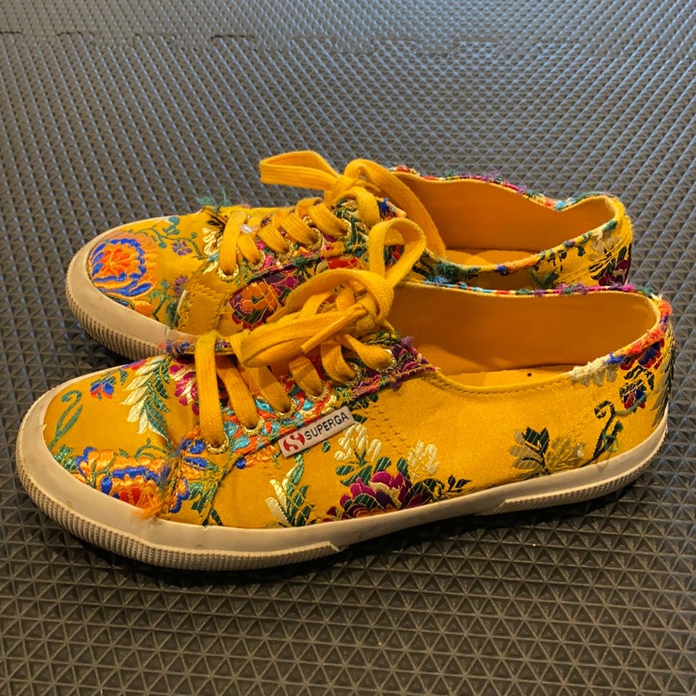 Superga Floral Shoes